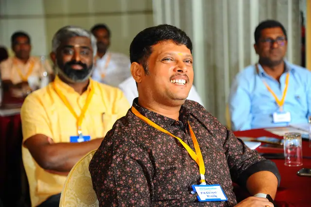 Participants during the workshop, October 2021, Yercaud