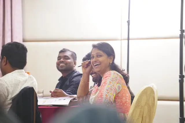 Participants during the workshop, November 2021, Yercaud