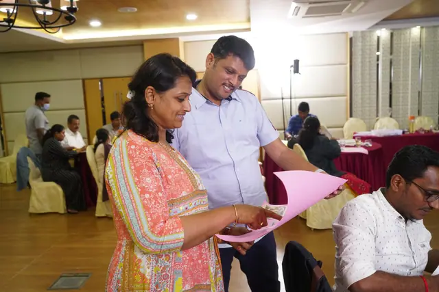 Participants during the workshop, November 2021, Yercaud