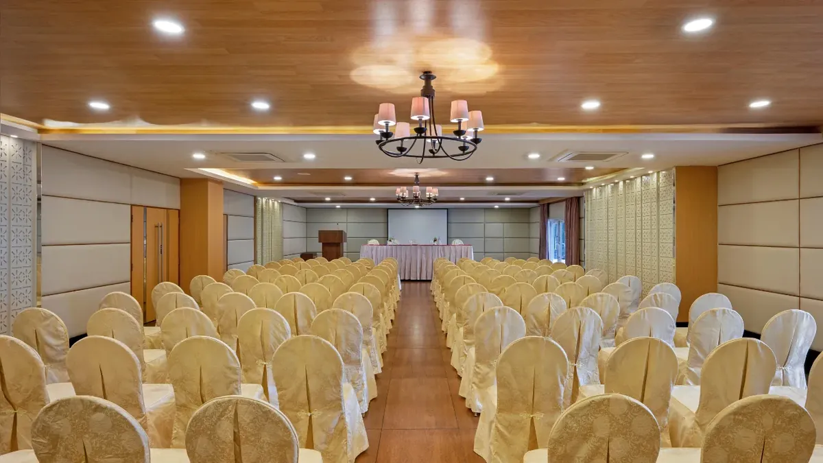 The training hall at Sterling Yercaud
